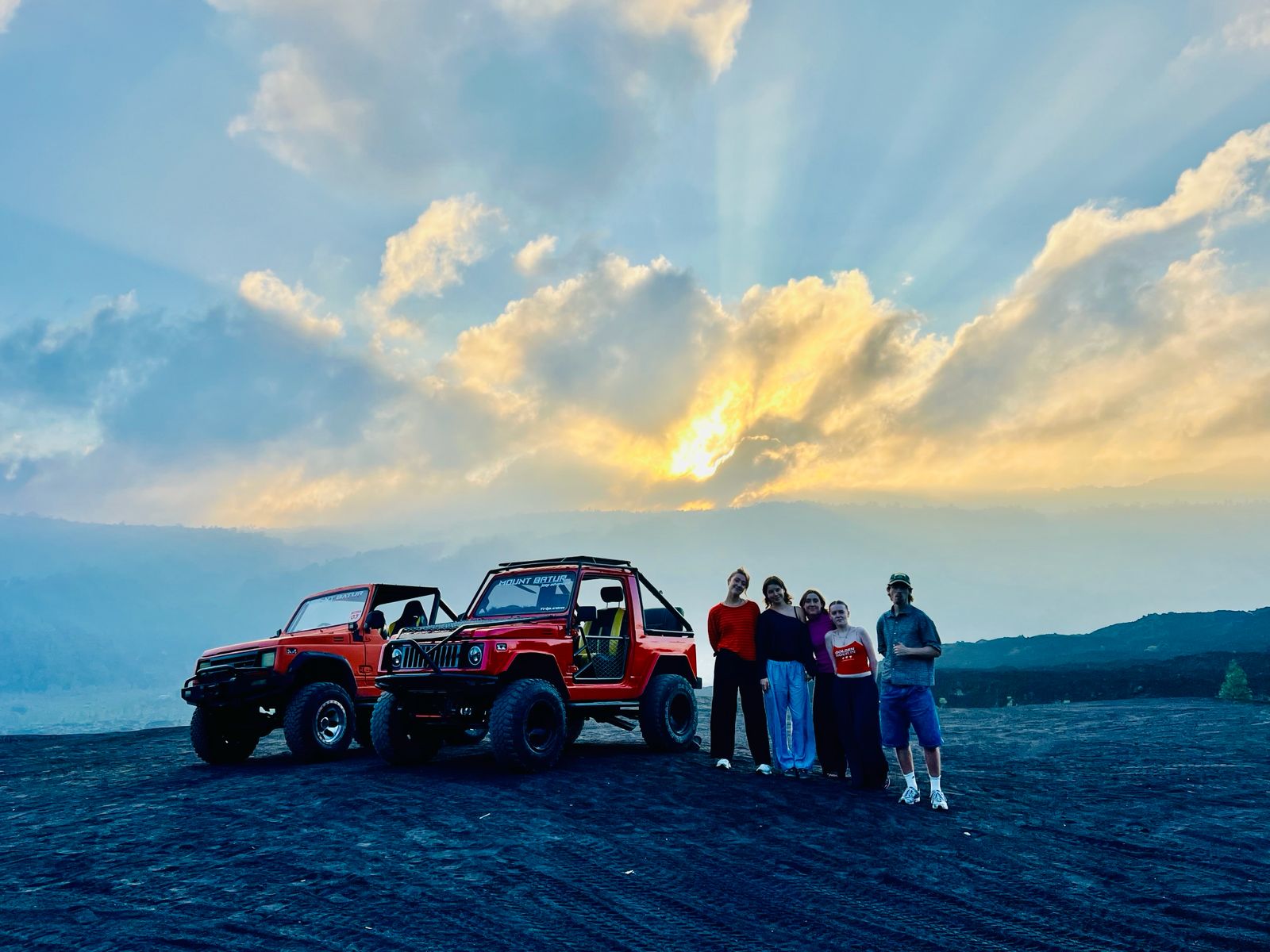 Mount Batur sunset jeep tour